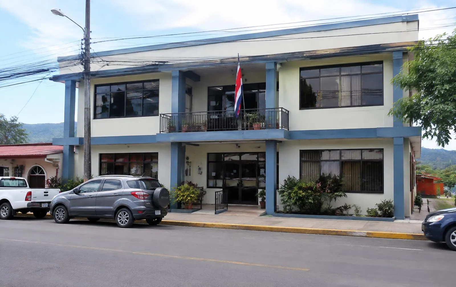 Municipal office building in a Costa Rican town
